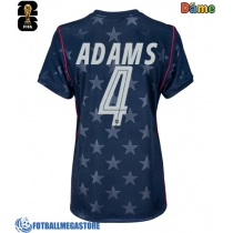 Fotballdrakt Dame Forente stater Tyler Adams #4 Bortedrakt VM 2026 Kortermet